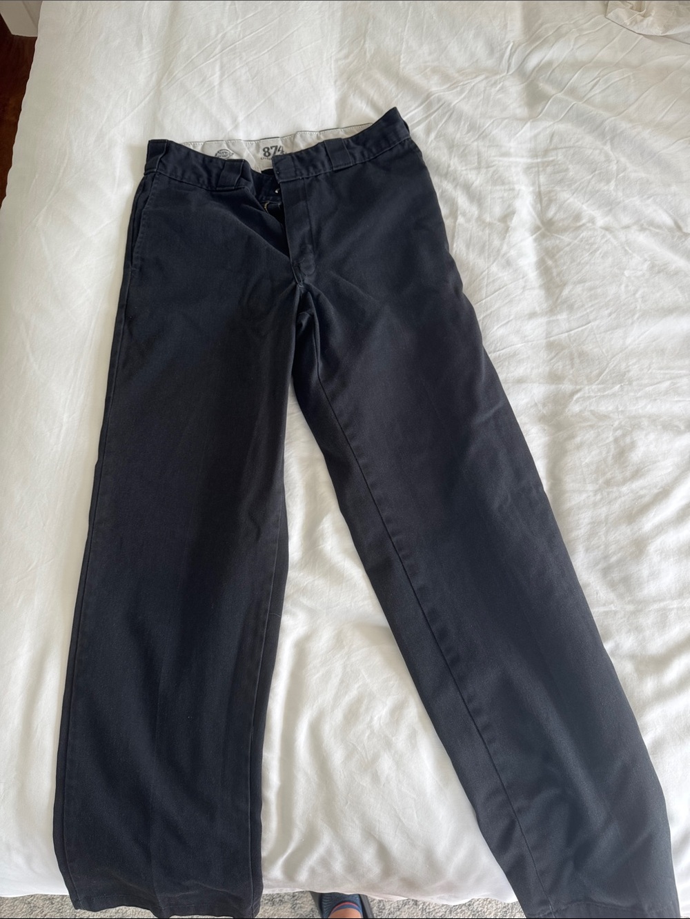 Dickies Men’s Black Straight-Leg Chinos